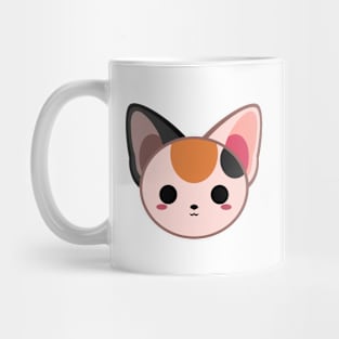 Cute Calico Sphynx Cat Mug